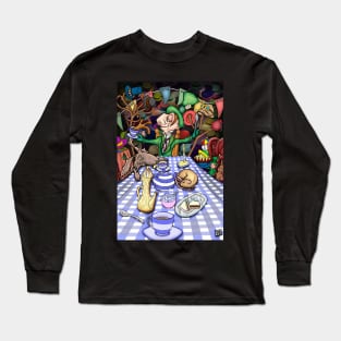 Mad Hatter's Tea Party Long Sleeve T-Shirt